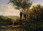 Gerard Bilders Meadow near Oosterbeek France oil painting artist